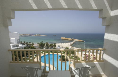 Chambre vue mer hotel El Habib Monastir Tunisie